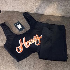 Fashion Nova Honey Set Size Medium